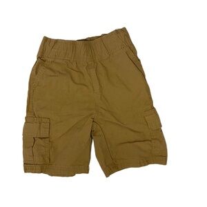 Boy The Children’s Place khaki cargo pull on shorts w/ adjustable elastic waist
